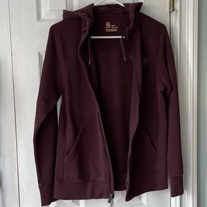 Carhartt Full zip Maroon Hoodie